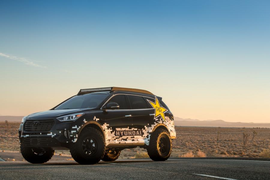  Hyundai Santa Fe Concept by Rockstar 2016 года  (фото 8 из 18)